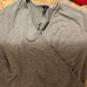 J. Crew Wrap Front Long-sleeve Bodysuit